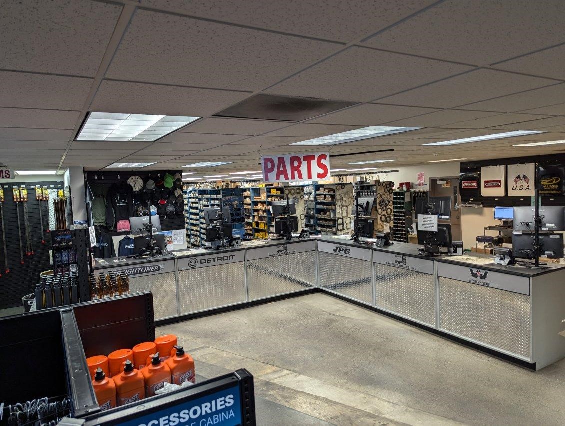 PARTS FRONT COUNTER